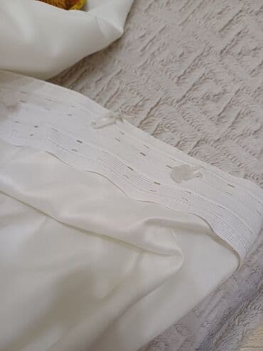 tül parçalar: Yeni, Tül, rəng - Bej, Pulsuz çatdırılma — 9