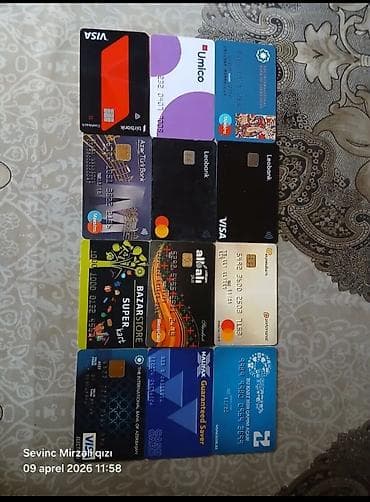 cent: Məhsul: Müxtəlif mağaza, əyləncə mərkəzi və bank kartları kolleksiyası — 2