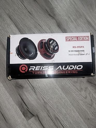 alminum kabel: REISS Audio RS-M5PX “Special Edition” – 13 sm midrange dinamiklər — 3