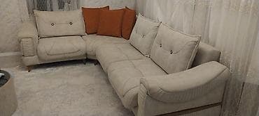 metbex ucun uqlavoy divanlar: Künc divan, Qonaq otağı üçün, Nabuk, Bazalı, Açılan, Kitab — 1