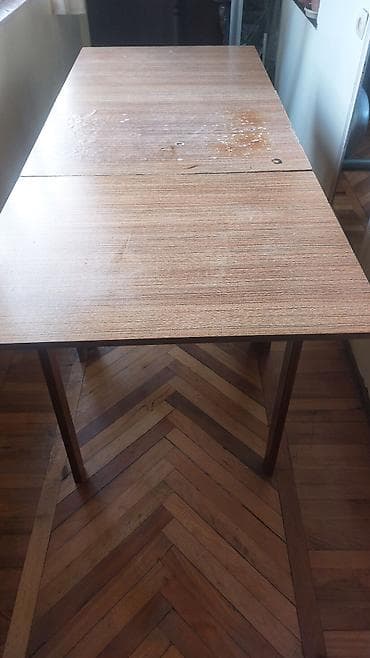 Mətbəx masası, İşlənmiş, Transformer, Taxta, Kvadrat masa — 2