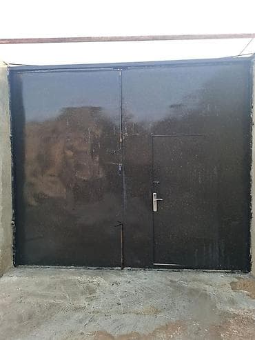 dəmir setkalar: Dəmir Həyət darvazası, Mexaniki, Qapı ilə, rəng - Qara — 3