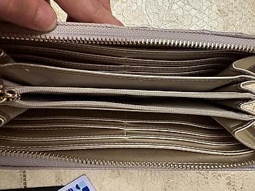 dəri kurtka: Pulqabı, Təbii dəri, Yeni — 3