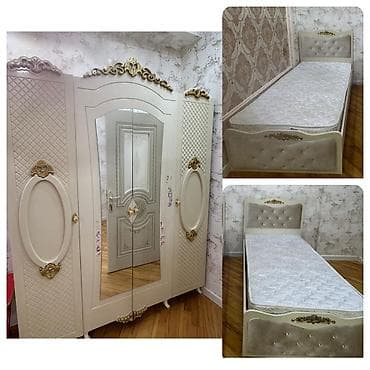 Genc yataq desti .450₼ .2 yataq 1dolab .teze veziyyetde .Unvan