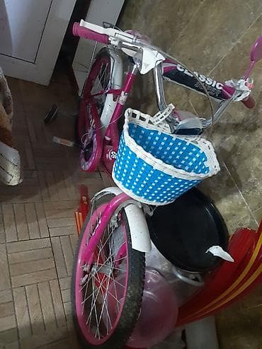volta vsx: Uşaq velosipedi – “Classic Super” seriyası - Rəng: çəhrayı-ağ — 2