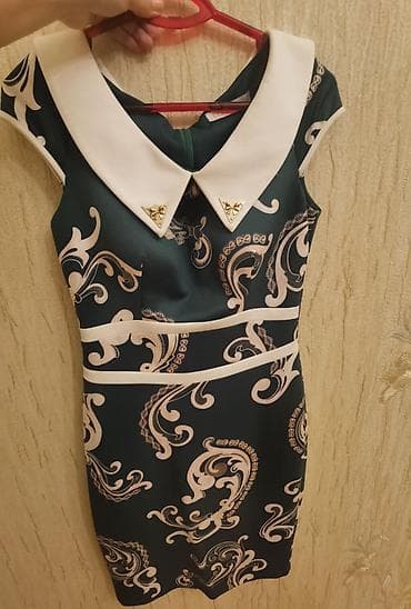 savis a e крем отзывы: Qadın geyimi – naxışlı qısa don - Rəng: tünd yaşıl fon üzərində açıq — 2