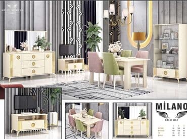 uşaq ucun oturacaq: Milano (krem) qonaq dəsti, qonaq otağı mebeli, qonaq mebelləri — 1