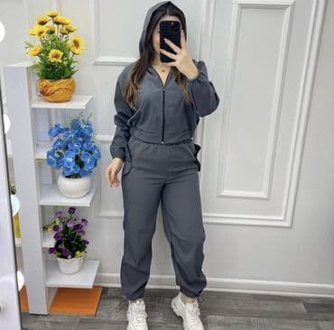 qadin ucun kostyum salvar: Yenidir.m razmer — 2