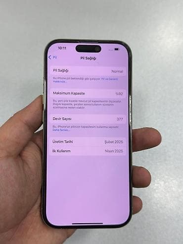 samsung pro: IPhone 16 Pro, 128 GB, Natural Titanium, Zəmanət, Simsiz şarj, Face ID — 2