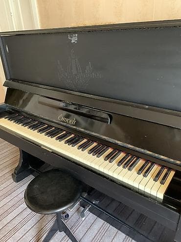 Akustik pianino – “Concert” (upright) - Korpus: klassik qara laklı — 3