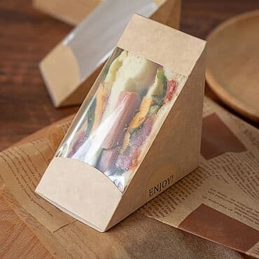 гипса картон: Sendviç qutuları qida məhsullarının daşınması və təqdimatı üçün — 2