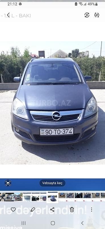 daewoo nexia 2009: Opel Zafira: 1.9 l | 2006 il 508000 km Van/Minivan — 6