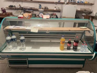 Soyuducu vitrinləri: Mağaza üçün soyuduculu vitrin - Tip: Şüşəli, üfüqi vitrin-buzdolabı - — 4