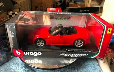 metbex tavan modelleri: Коллекционная модель Ferrari California T Open Red 2014 BBurago Scale — 2