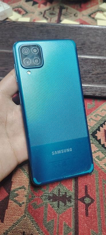 samsung 12 s: Samsung Galaxy A12, 32 GB, rəng - Mavi, Barmaq izi — 2