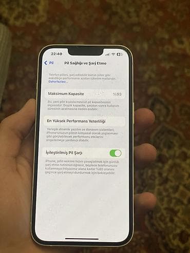 iphone 6s ekranı: IPhone 13, 128 GB, Gümüşü, Face ID — 5
