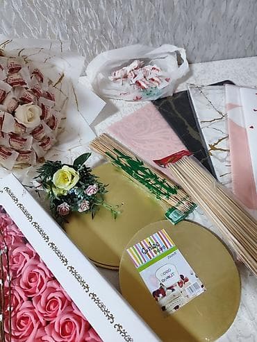 otaq gulleri haqqinda: Hədiyyə buketi və dekorasiya dəsti, hamısı birlikdə 40 azn 😍 Məzmun — 4