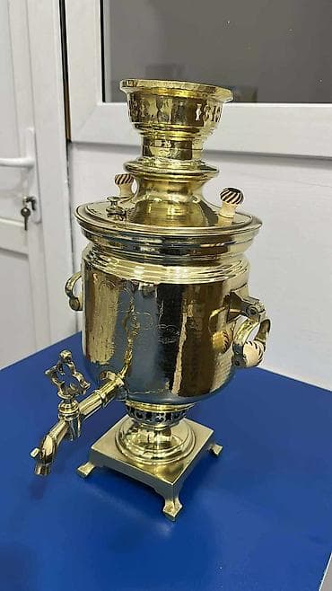 ev dinamik: Salam burunc samovardi 1904 ilin 10 medali var hazir samovardi kim — 5