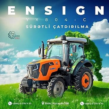 Ensign 804: Güclü və Etibarlı Bağ Traktoru Bağçılıq və kənd lalafo.az -da Ensign 804: Güclü və Etibarlı Bağ Traktoru Bağçılıq və kənd