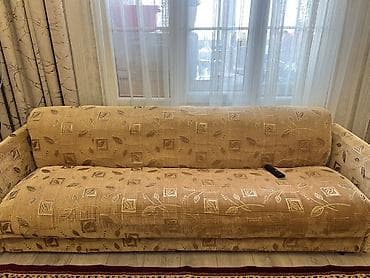 divan: Di̇van-kravat, İşlənmiş, Açılan, Bazalı, Parça, Çatdırılma yoxdur — 1