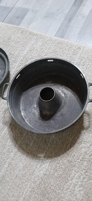 vesiqe qabi: Alüminium “xəmirağacı” tipli qaz peçi üçün bişirmə qabı - Material — 5