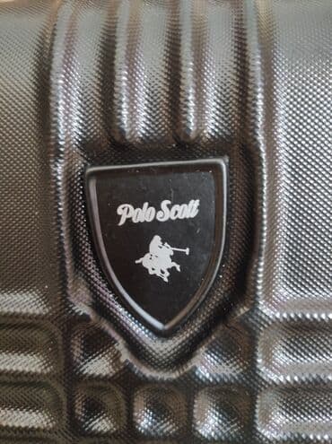 idman eşyaları: Polo firmasi Qara rəngdə, səliqəli dizaynlı çamadan. Həm əl ilə — 6