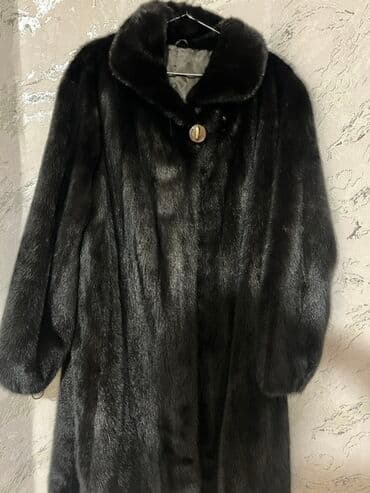 женские мокасины с мехом: Шуба, 3XL, цвет - Черный — 1