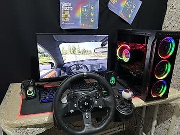 Masaüstü kompüterlər və iş stansiyaları: Tam oyun və simulyator üçün yığılmış kompüter komplekti. Tərkib: Gtx — 1