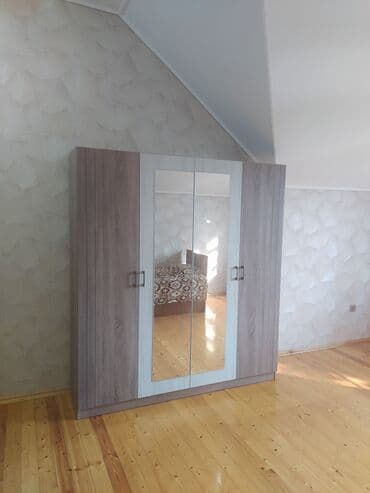 metbex şkafi: Açılan, 4 qapılı Düz dolab, Qarderob, paltar dolabı, Türkiyə — 1