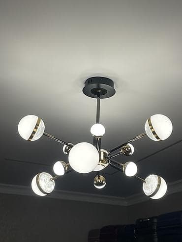cılcırag: Çılçıraq, 10 və daha çox lampa, Metal — 2
