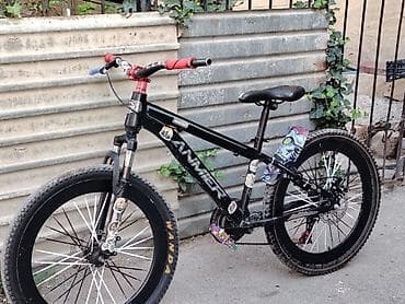 Uşaq velosipedləri: BMX velosipedi - Çərçivə: yüngül alaşımlı, qara rəng, qrafika və — 2