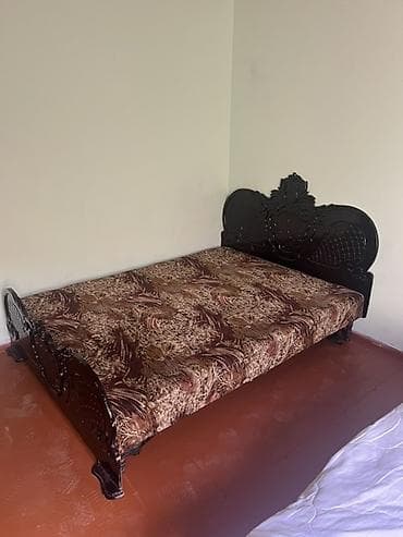 yataq 2 neferlik: İkinəfərlik çarpayı, Bazasız, Matras ilə, Siyirməsiz — 1