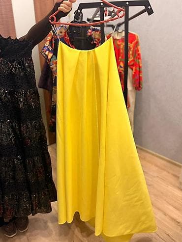 memi paltar: Qadın geyimləri – rəngarəng və orijinal modellər toplusu - Sarı — 2