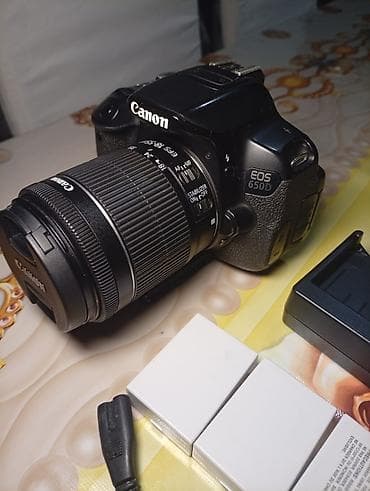 playstation 3 oyun diskleri: Canon EOS 650D DSLR fotoaparat dəsti heç bir bırablemi yoxdur — 2