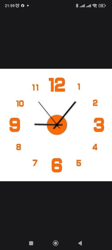 elektron divar saatı: Divar saatları, Elektron — 4