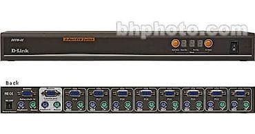 D‑Link DKVM‑8E – 8 portlu KVM switch Xüsusiyyətlər: - 1 klaviatura, 1