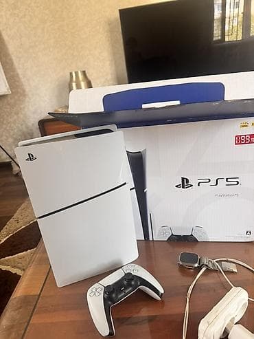 Техника и электроника: Sony PlayStation 5 oyun konsolu( ikidene oynu var Gta, Spider — 1