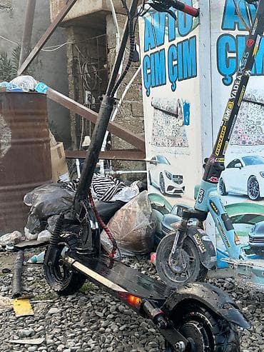 pa 500: İşlənmiş Elektrik samokat 10", 351 - 500 Vt, 36 - 45 km/s, Ünvandan götürmə — 2