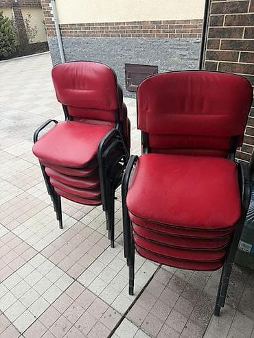 yerden saat: Tədris və toplantı otaqları üçün ideal olan dəst: qara metal karkaslı — 4