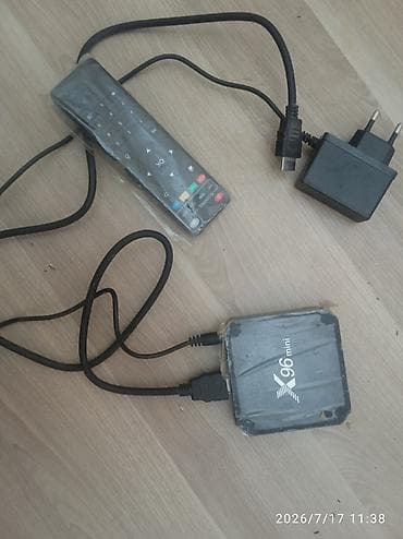X96 Mini Android TV Box dəsti Məhsulun tərkibi: - X96 Mini Android TV at lalafo.az X96 Mini Android TV Box dəsti Məhsulun tərkibi: - X96 Mini Android TV