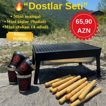 toy dekor satisi: Manqal, Kömür, Yeni, Setka ilə, Ödənişli çatdırılma — 1