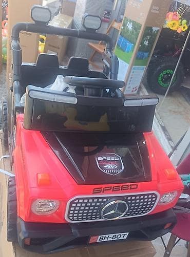 Uşaq üçün elektrikli minik maşınları Xüsusiyyətlər: - Korpus: parlaq — 6