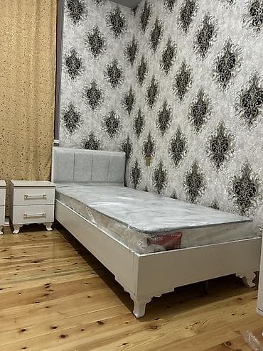 viva matras: Təknəfərlik çarpayı, Bazalı, Matras ilə, Siyirməsiz — 3