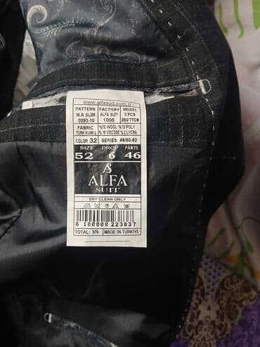 Cinslər: Kişi üçlü kostyum dəsti 200manata alınıb 1dəfə toya geyinilib dar — 3