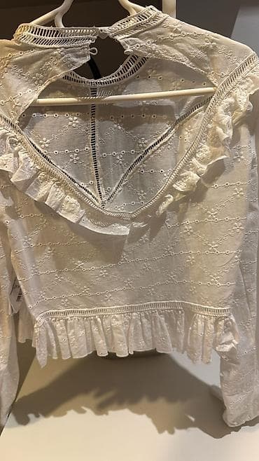 pol sapoglar: Polo köynək, Trendyolmilla, rəng - Ağ — 3