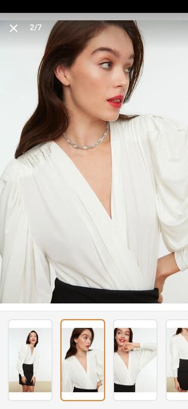 toxunma qadın köynəkləri: Təzə bluz body, ölçü 42, L ölçüyə də gedir. Qiyməti 20azn — 1