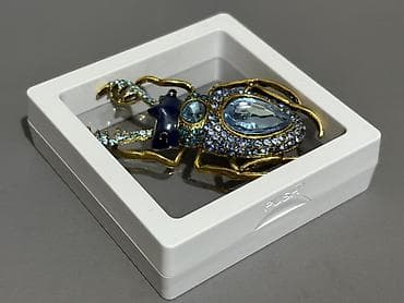 broskalar: Bəzək broş kolleksiyası - Model 1: Qızılı tonlarda, iri — 2