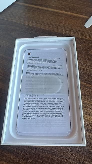 kredit iphone 11 pro max: Apple iPhone Air MagSafe Battery Xüsusiyyətlər: - MagSafe dəstəyi — 4