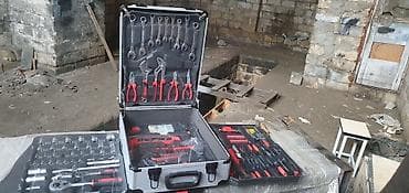 Universal alət dəsti – metal kofanada - Sərt alüminium korpuslu