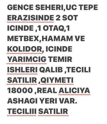 qarayev heyet evleri: TECILI SATILIR — 1
